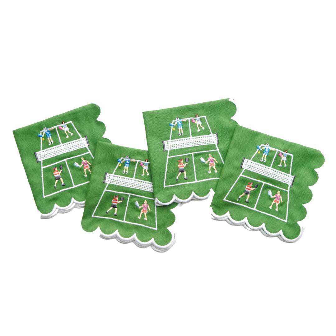 tennis themed cocktail napkins