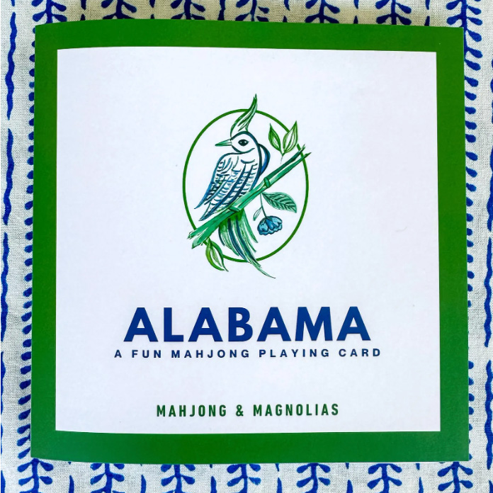 Alabama: A Fun Mahjong Playing Card