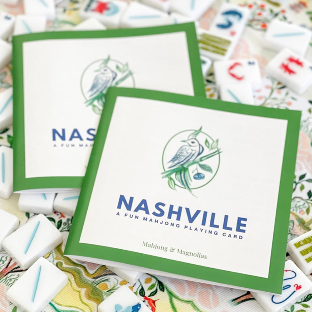 Nashville: A Fun Mahjong Playing Card