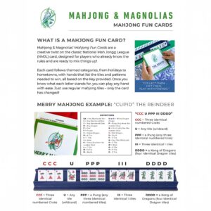 Description and explanation of Mahjong Fun Cards from Mahjong & Magnolias