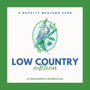 Low Country themed novelty mahjong playing card from Mahjong & Magnolias